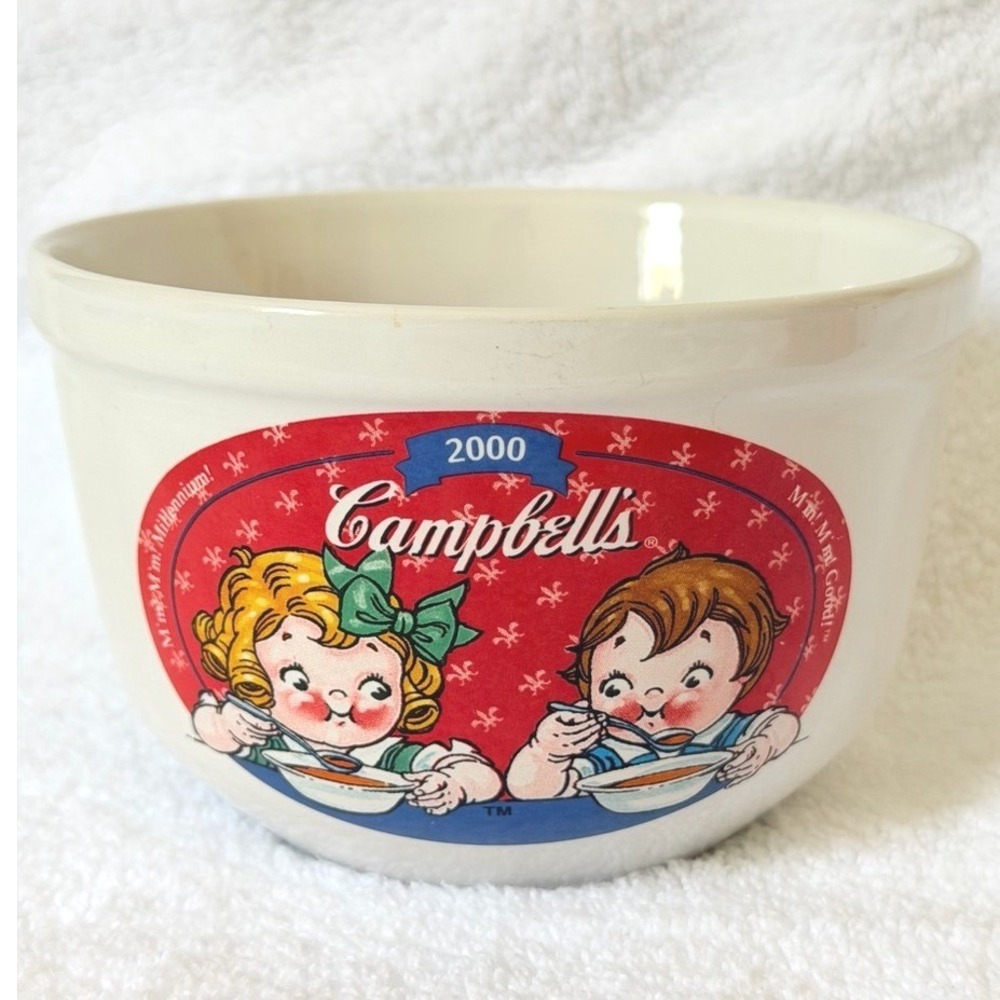 Vintage‎ Y2K 2000 Campbell's Kids Soup Bowl